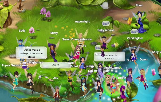 tinkerbell pixie hollow online game